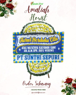 Papan Bunga Duka di Nirunmas