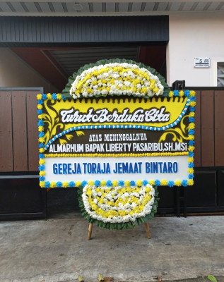 Papan Bunga Duka di Nirunmas