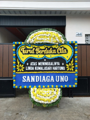 Papan Bunga Duka di Nirunmas