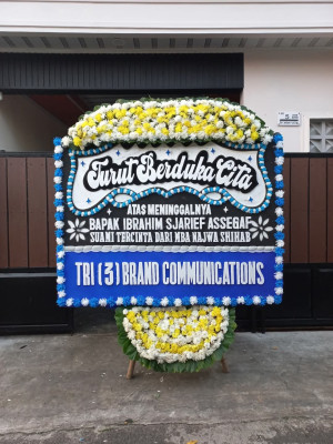 Papan Bunga Duka di Nirunmas
